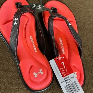 Under Armour flip flops